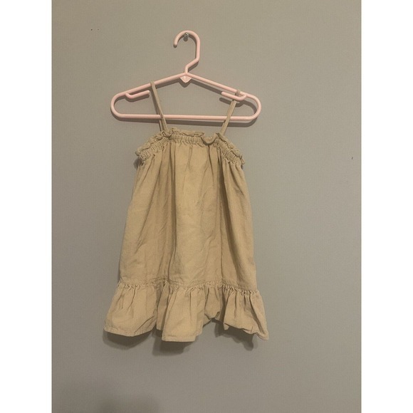 Zara Baby Girl’s Dress- Size 18-24 Months- Pre-owned Pinkish Tan‎ Color - Picture 1 of 4